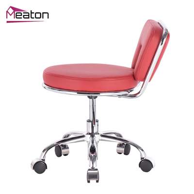 Vintage cheap aluminum metal banquet pedicure chairs