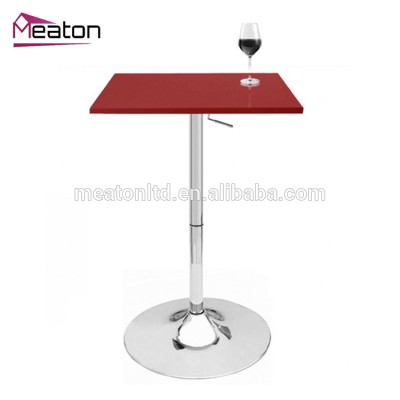 Modern Style Coffee Stainless Steel Bar Console Metal Dining Table