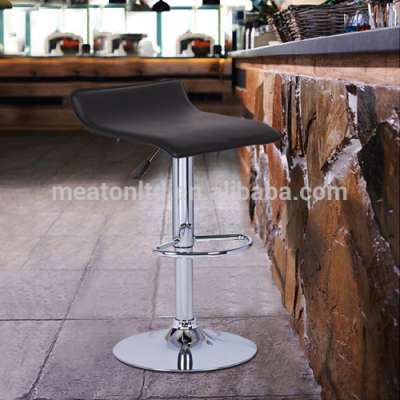 New Product Modern Design Black Portable Cocktail High counter metal legs bar dining table