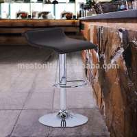 New Product Modern Design Black Portable Cocktail High counter metal legs bar dining table